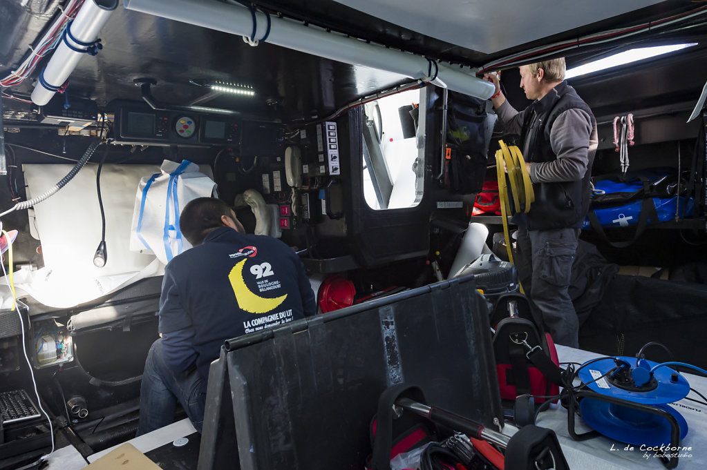 Vendée Globe 2016 / Stéphane le Diraison