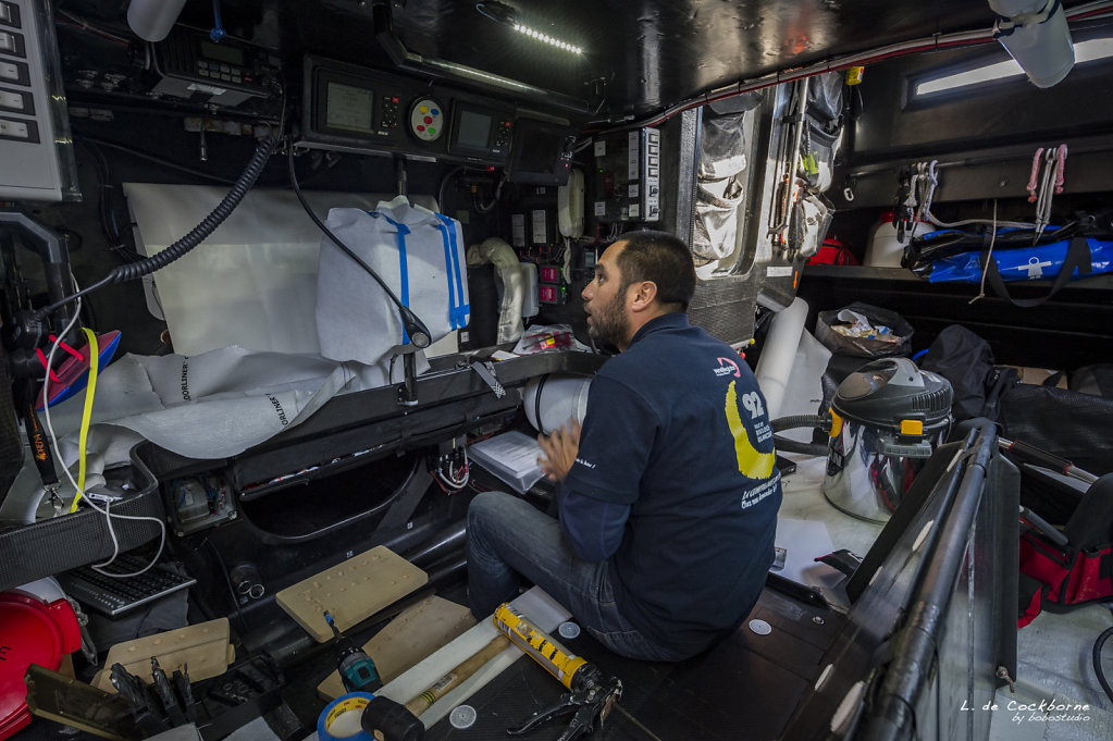 Vendée Globe 2016 / Stéphane le Diraison