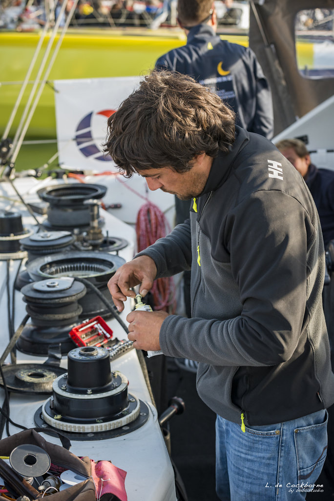 Vendée Globe 2016 / Stéphane le Diraison