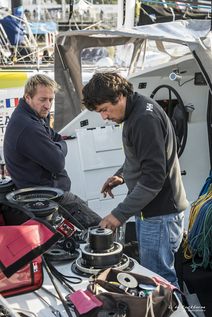 Vendée Globe 2016 / Stéphane le Diraison